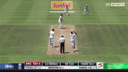 Ben Stokes Hitting Ball GIF