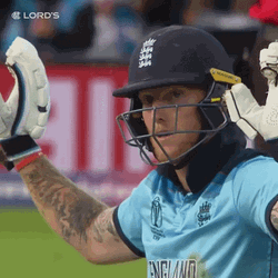 Ben Stokes Looking Back GIF
