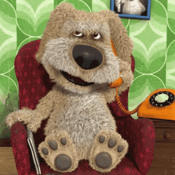 Ben Talking On Phone GIF