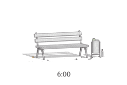 Bench Different Events GIF