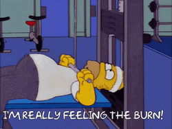 Bench Press Im Really Feeling The Burn GIF