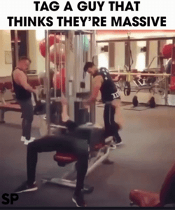 Bench Press Massive Exercise GIF