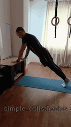 Bench Press Push Ups GIF