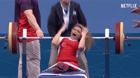 Bench Press Shocked Meme GIF
