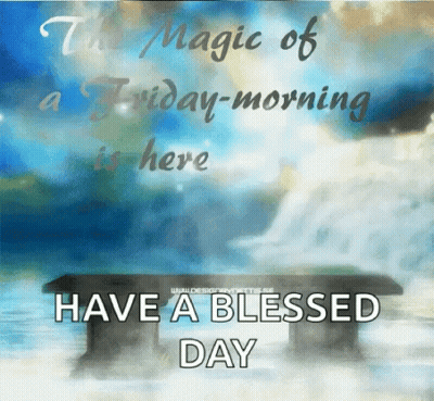 Bench The Magic Of Friday Morning Is Here GIF