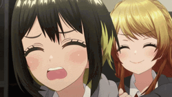 Bend Over D4DJ Anime Maho Rinku GIF