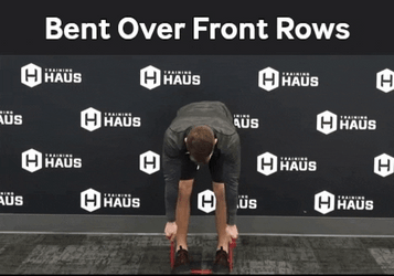Bend Over Front Row Floor Exercise GIF