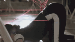 Bend Over Laser Entrapment Snippet GIF