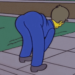 Bend Over Principal Skinner Twerk GIF
