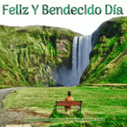 Bendecido Dia Amazing Waterfalls GIF
