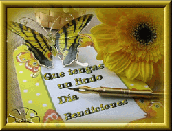 Bendecido Dia Twinkling Moving Artwork GIF