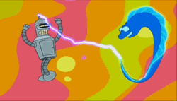 Bender Futurama Dancing With Eel