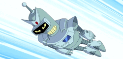 Bender Futurama Flying