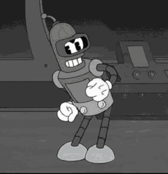 Bender Futurama Old Cartoon Dancing