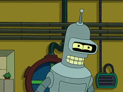 Bender Futurama Self High Five