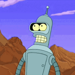 Bender Futurama Whoa GIF