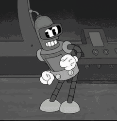 Bender Robot Dance GIF