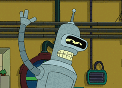 Bender Robot Reaching