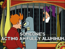 Bender With Philip Fry And Leela GIF