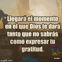 Bendiciones Letter Card Sticker  GIF