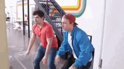 Bending Knee Slap GIF