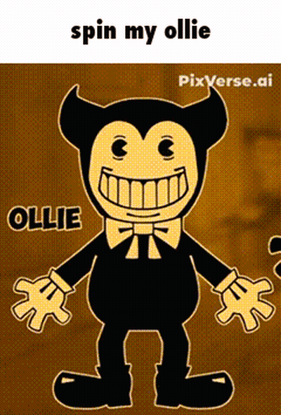 Bendy And The Ink Machine Spin My Ollie GIF