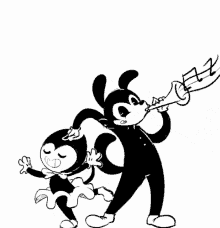  Bendy Boris Ink Machine Online Cartoon Game Music GIF