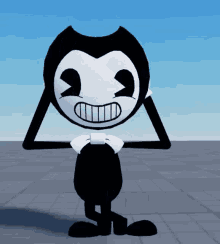 Bendy Ink Machine Cartoon Dance Headache GIF