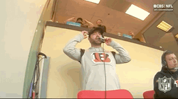  Bengals Who Dey Victory Solid Fan Reaction GIF