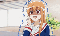 Benio Yonomori Shivering GIF
