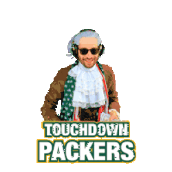 Benjammins Gb Packers Td Sticker GIF