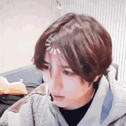 Beomgyu Loading Information Thinking Meme GIF