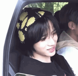 Beomgyu Unamused Shutting The Car Window GIF