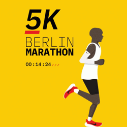 Berlin Marathon Running GIF