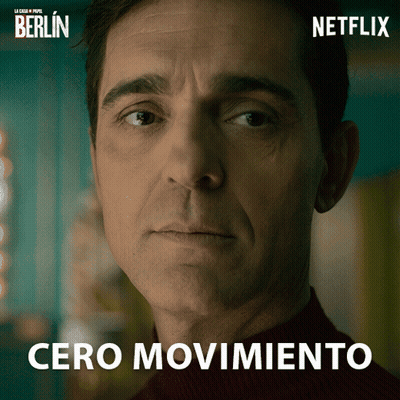 Berlin Poster Man With Serious Expression GIF