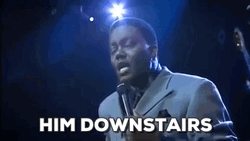 Bernie Mac Downstairs GIF