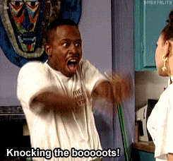 Bernie Mac Knocking The Boots GIF