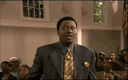 Bernie Mac Shout And Said Praise God GIF