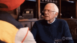 Bernie Sanders Nodding Head GIF