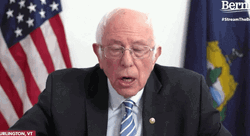 Bernie Sanders . Really Looking Shocked GIF