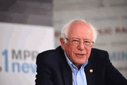 Bernie Sanders Smiling GIF