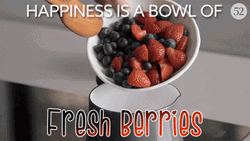 Berry Happiness In A Bowl GIF