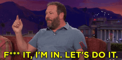 Bert Kreischer Let's Do This GIF
