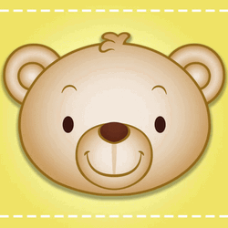 Besitos Cute Bear GIF