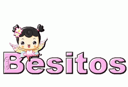 Besitos Happy Baby Cartoon GIF