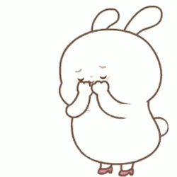 Besitos Laughing Flying Kiss Animated GIF
