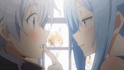 Besos Anime GIF