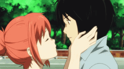 Besos Anime GIF