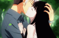 Besos Anime GIF