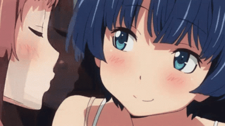 Besos Anime GIF